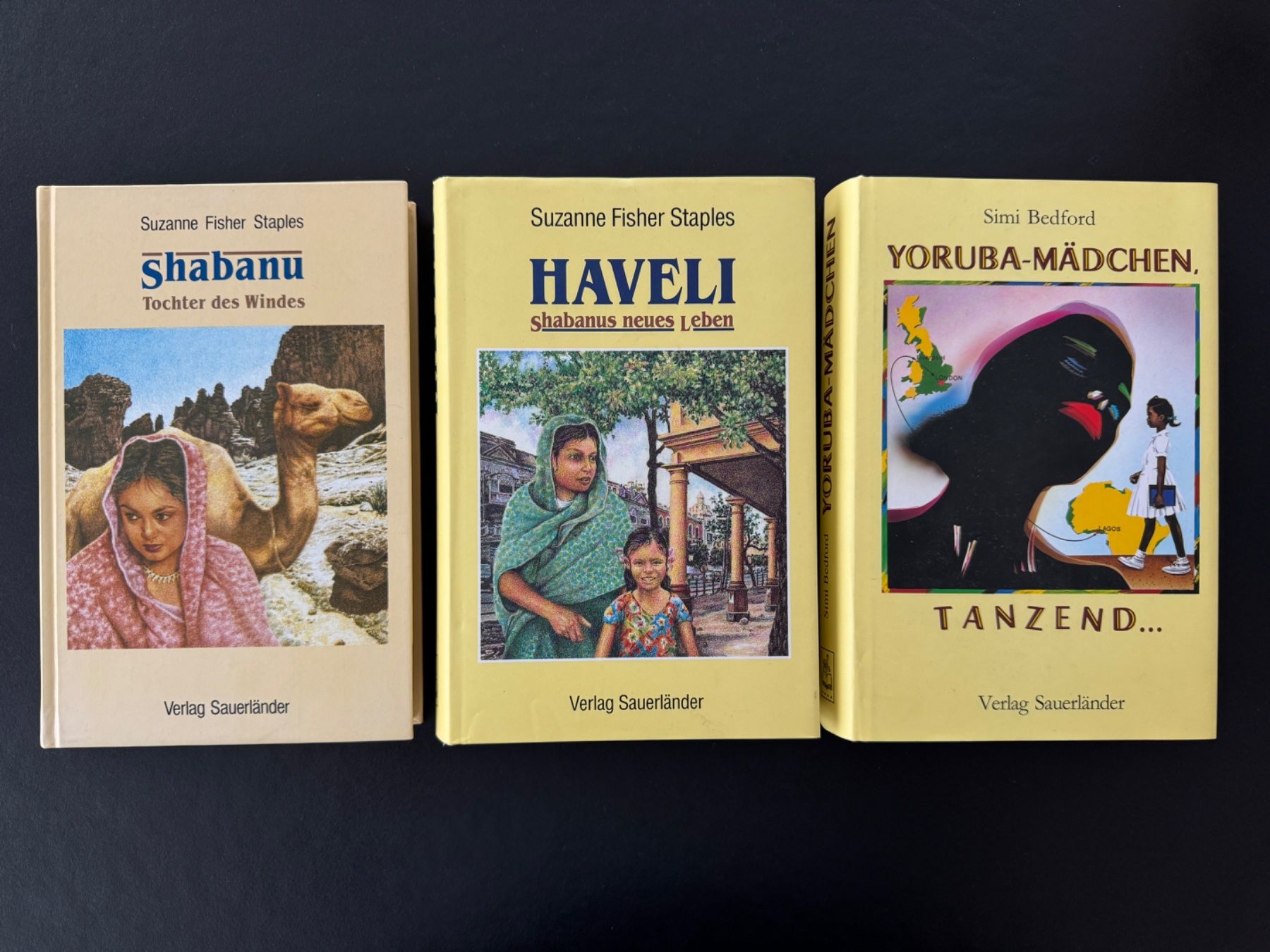 Livres: 3 Jugendbücher Shabanu + Yoruba Mädchen – D'occasion à Zollikon par Krenapf