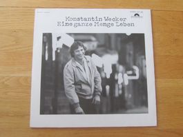 Konstantin Wecker "Eine ganze Menge Leben" Vinyl LP Polyd...