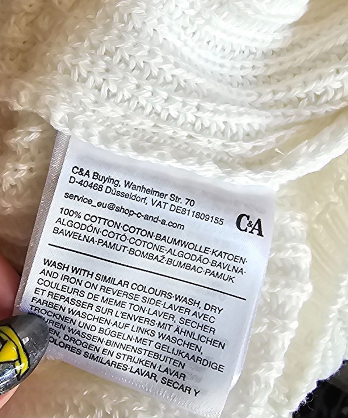 Maglioni & Felpe: Strickpullover Gr. M kurzarm C&A Baumwolle neuwertig – Usato da Füllinsdorf venduto da Sunnebliemli7 4