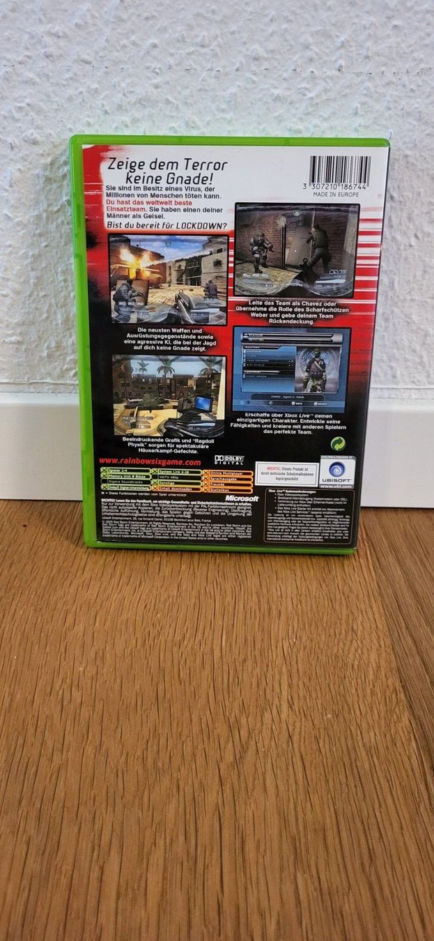 Microsoft Spiele: Xbox - Rainbow Six Lockdown – Gebraucht aus Münsingen von DigitaleSpielecke 1