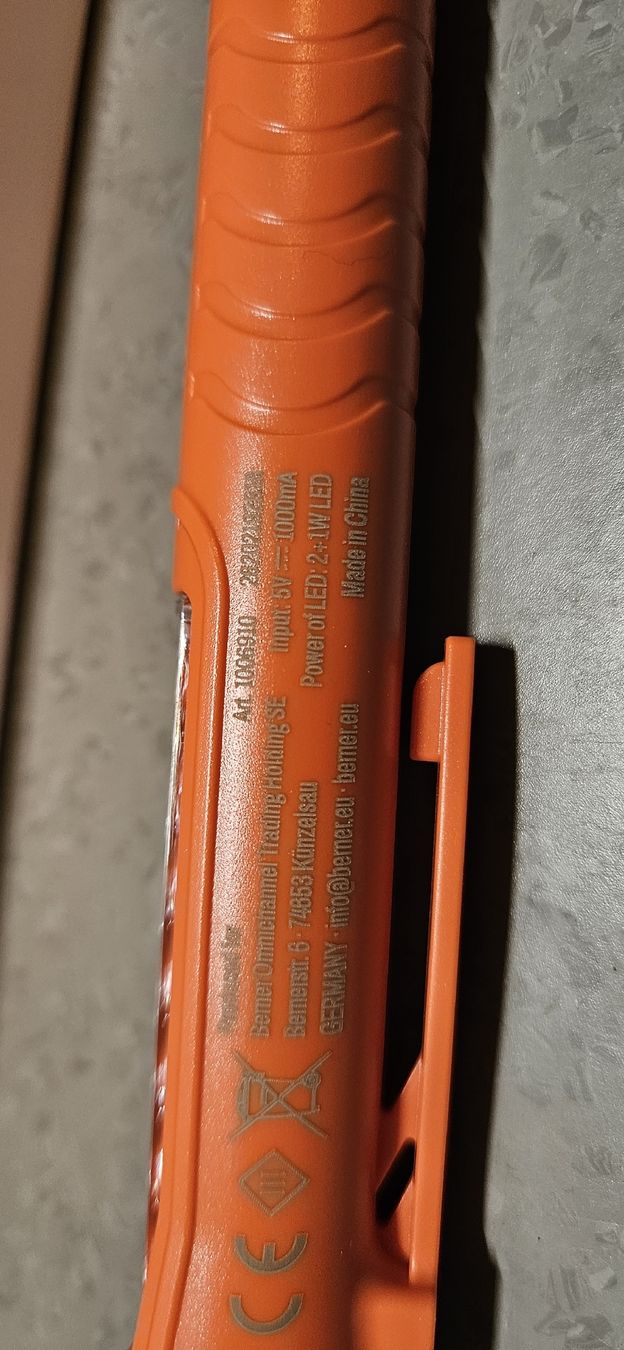 Philips Lampade: Berner Werkstattlampe LED Handleuchte  – Nuovo e nell'imballaggio originale da Baar venduto da Vel...Baar45 1