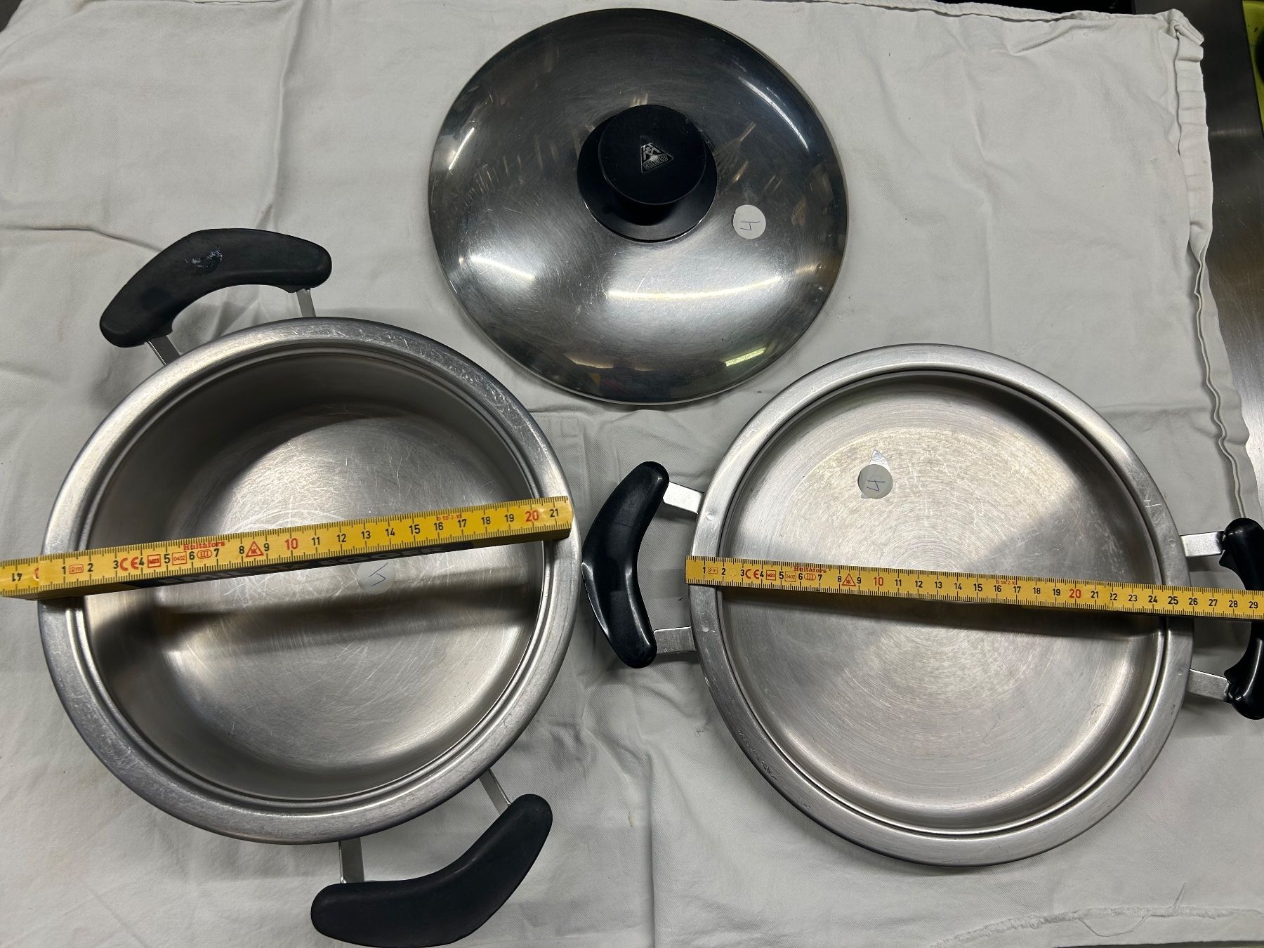 Pentole: AMC 2 er TOPF SET MIT 1 DECKEL – Usato da Weissbad venduto da Usw63 1