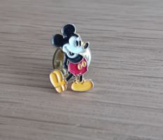 Pin Mickey Mouse Disney Emaille Metall gut erhalten