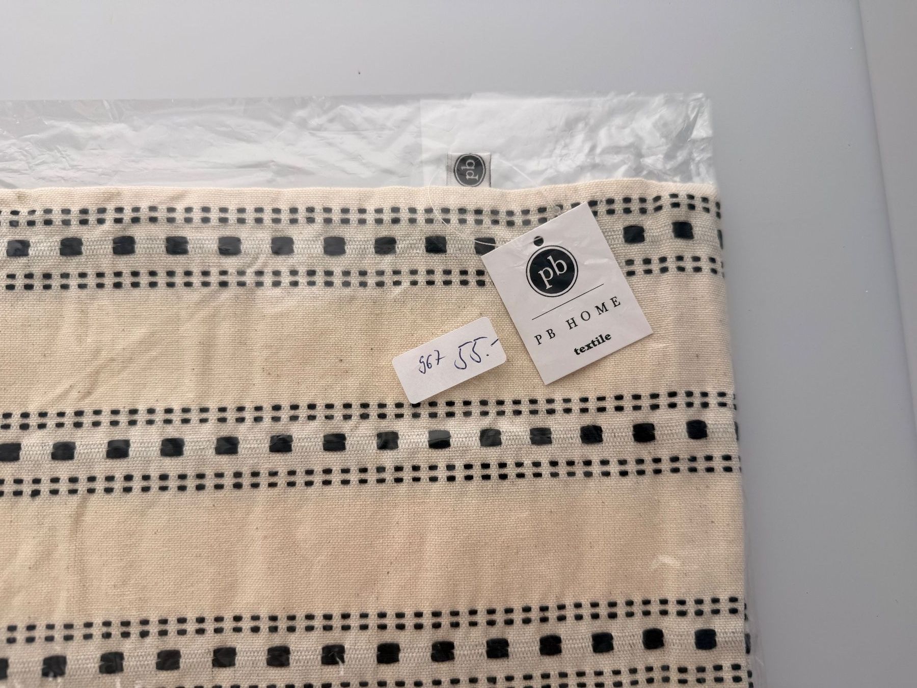 Biancheria da letto: Kissenbezug Beige Muster – Nuovo e nell'imballaggio originale da Zug venduto da isdach 1