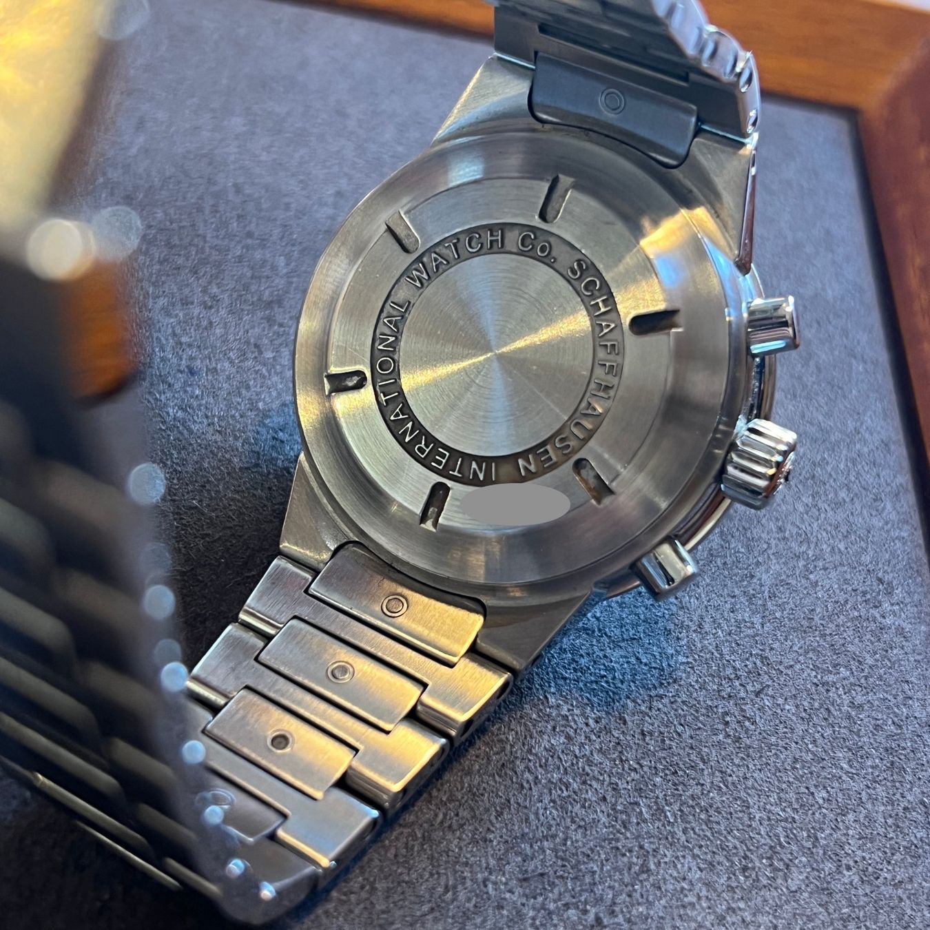IWC Montres: FLASH SALE IWC GST Chronograph Automatic Full Set IW370708 – D'occasion à Carouge GE par Watchaser 4
