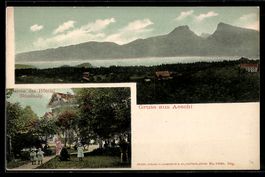 Aeschi, Garten des Hotels Blümlisalp, S