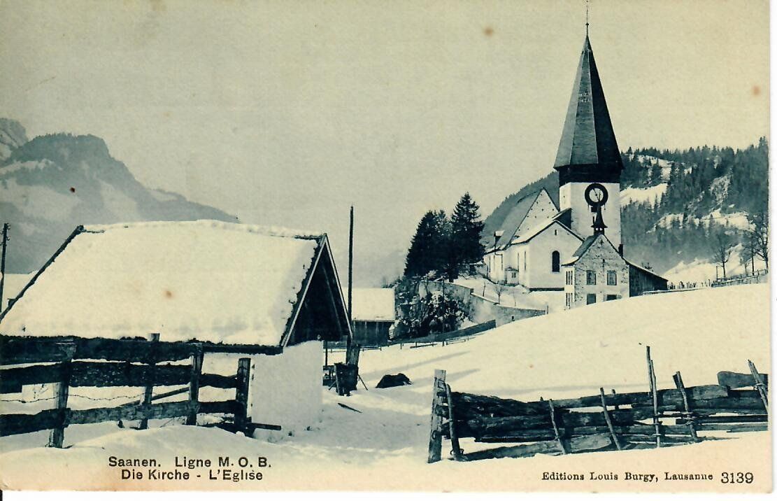 Cartoline postali: Saanen 1907 – Usato da Hochdorf venduto da Ziegel-16