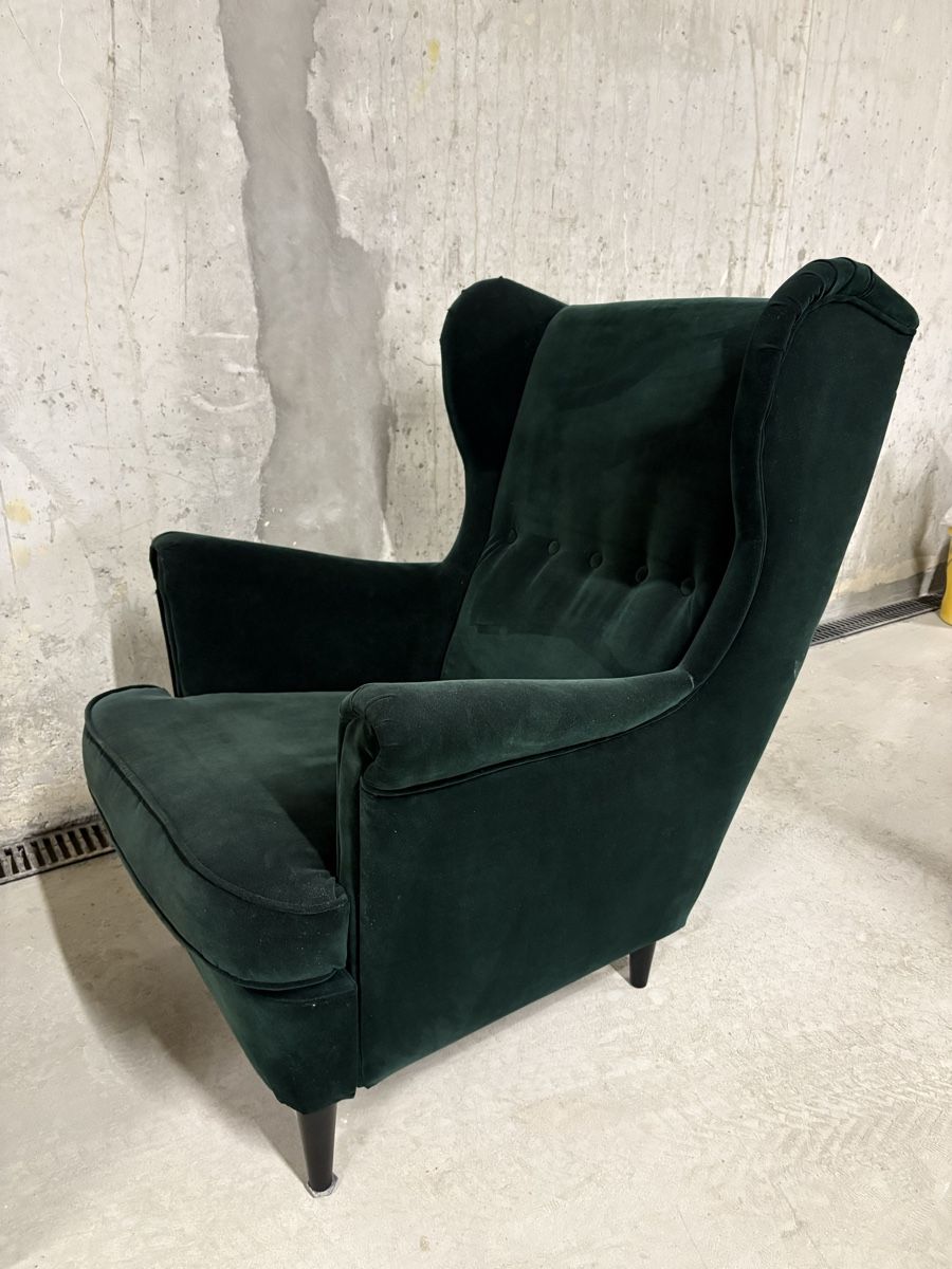 Ikea Sessel: Ohrensessel mit Hocker – Gebraucht aus Bülach von MichaelaW 1