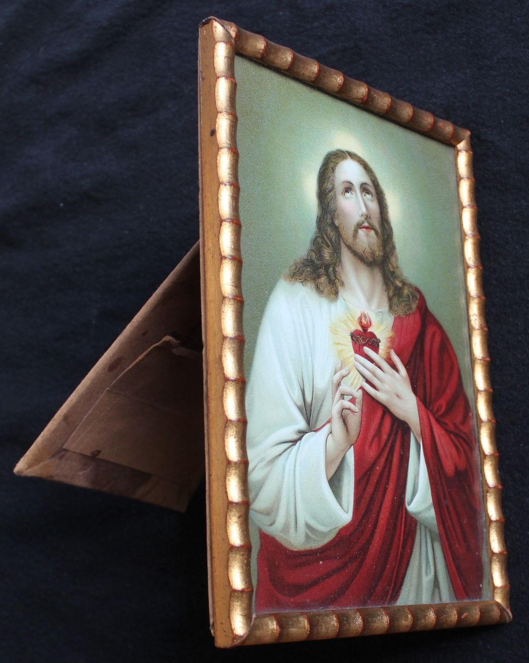 Foto & Immagini: Heiligenbild, alt, Grösse ca. 20 cm x 13,5 cm – Usato da Herznach venduto da atsirch60 2