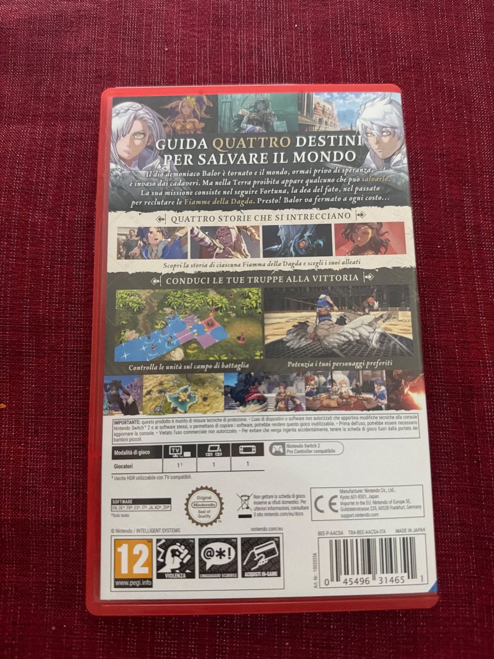 Nintendo Spiele: Nintendo Switch 2 Fire Emblem: Fortune's Weave – Gebraucht aus Lugano von APX24 1