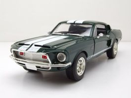 Ford Mustang Shelby GT-500 KR 1968 dunkelgrün / weiss   1:18