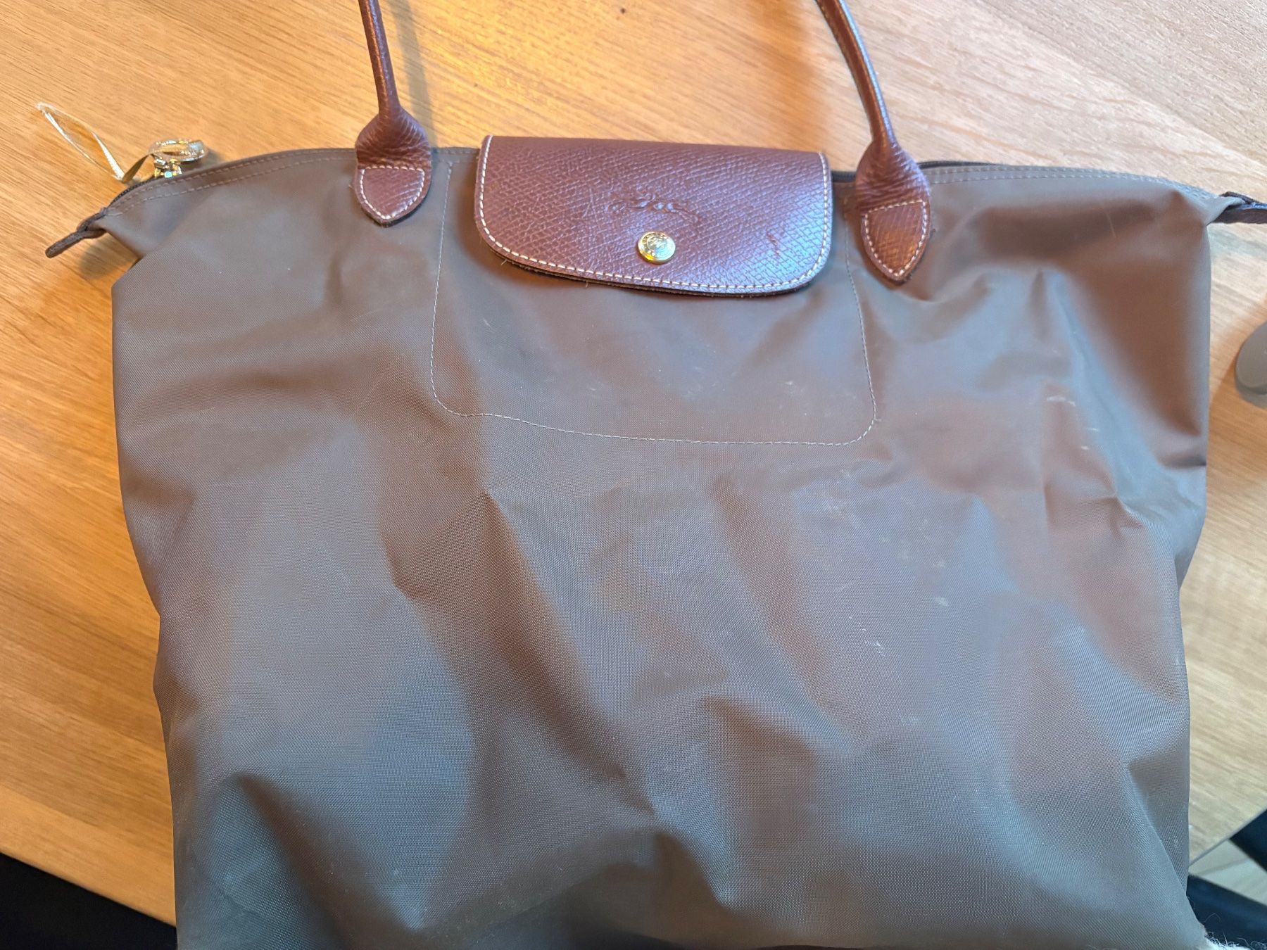 Longchamp Borse: Longchamp Tasche Olivgrün – Usato da Basel venduto da verokiko