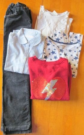 Lot d'habits Kleiderpaket 128