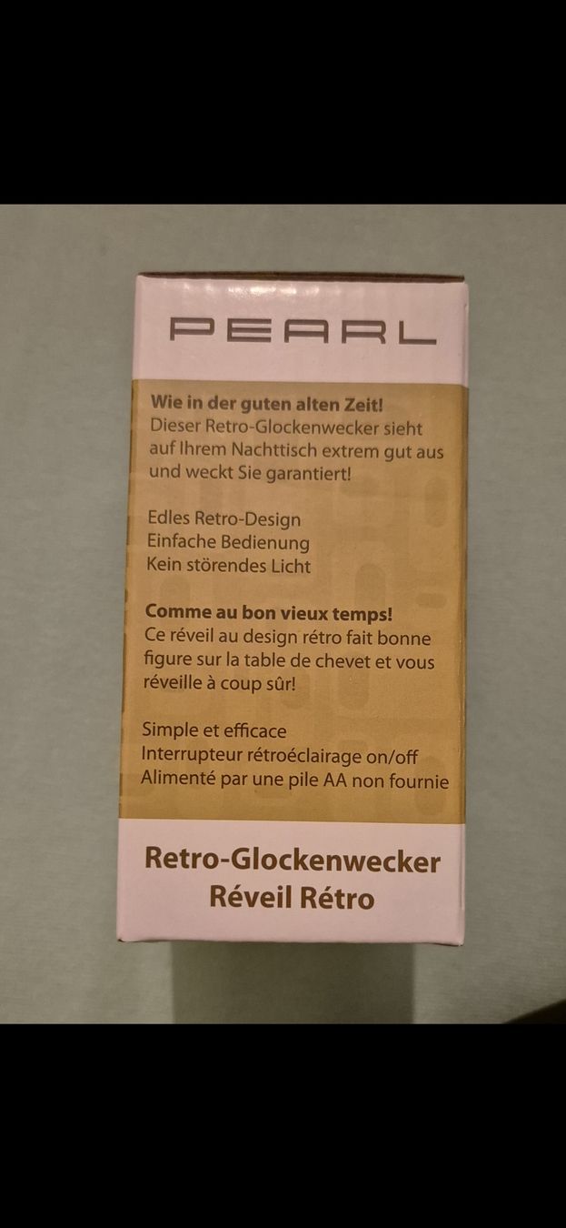 Sveglie: Pearl Retro Glockenwecker – Nuovo e nell'imballaggio originale da Ibach venduto da Cynt123 2