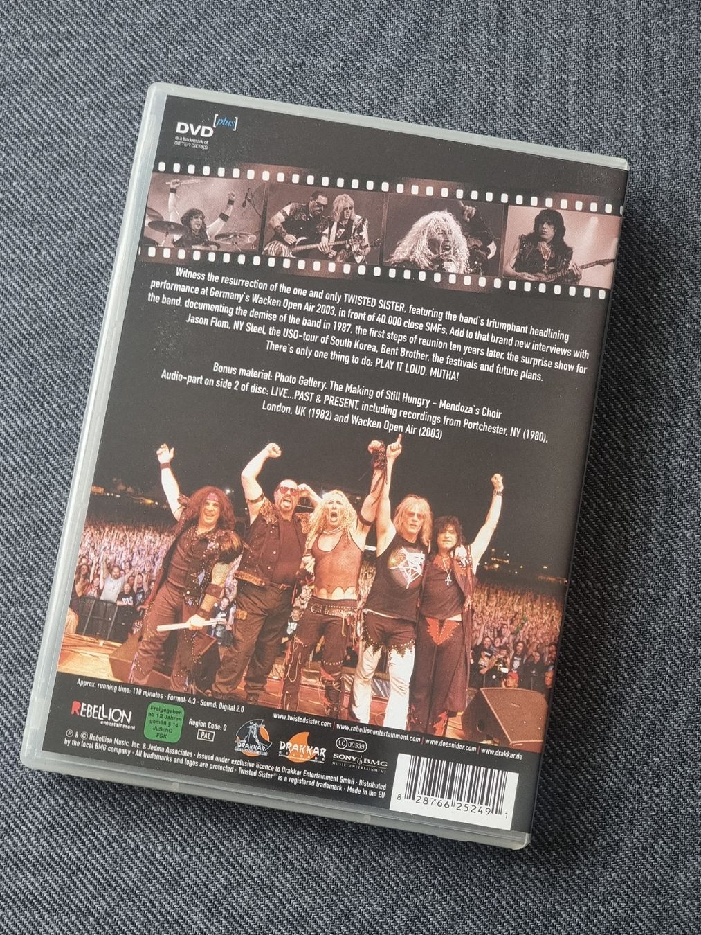 Tutti i DVDs: Twisted Sister Live at Wacken DVD – Usato da Trimbach venduto da EyeOfTheTiger 1