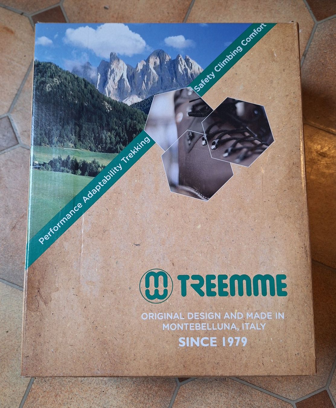 Scarpe da uomo: Treemme Hiking Boots Size 46 EU – Nuovo e nell'imballaggio originale da Basel venduto da OnutWOODLAND