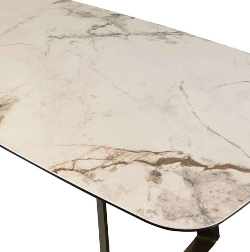 Conforama Tables: Tisch Bronze - Marmoroptik – Neuf (Voir description) à Brugg AG par martinhuebscher