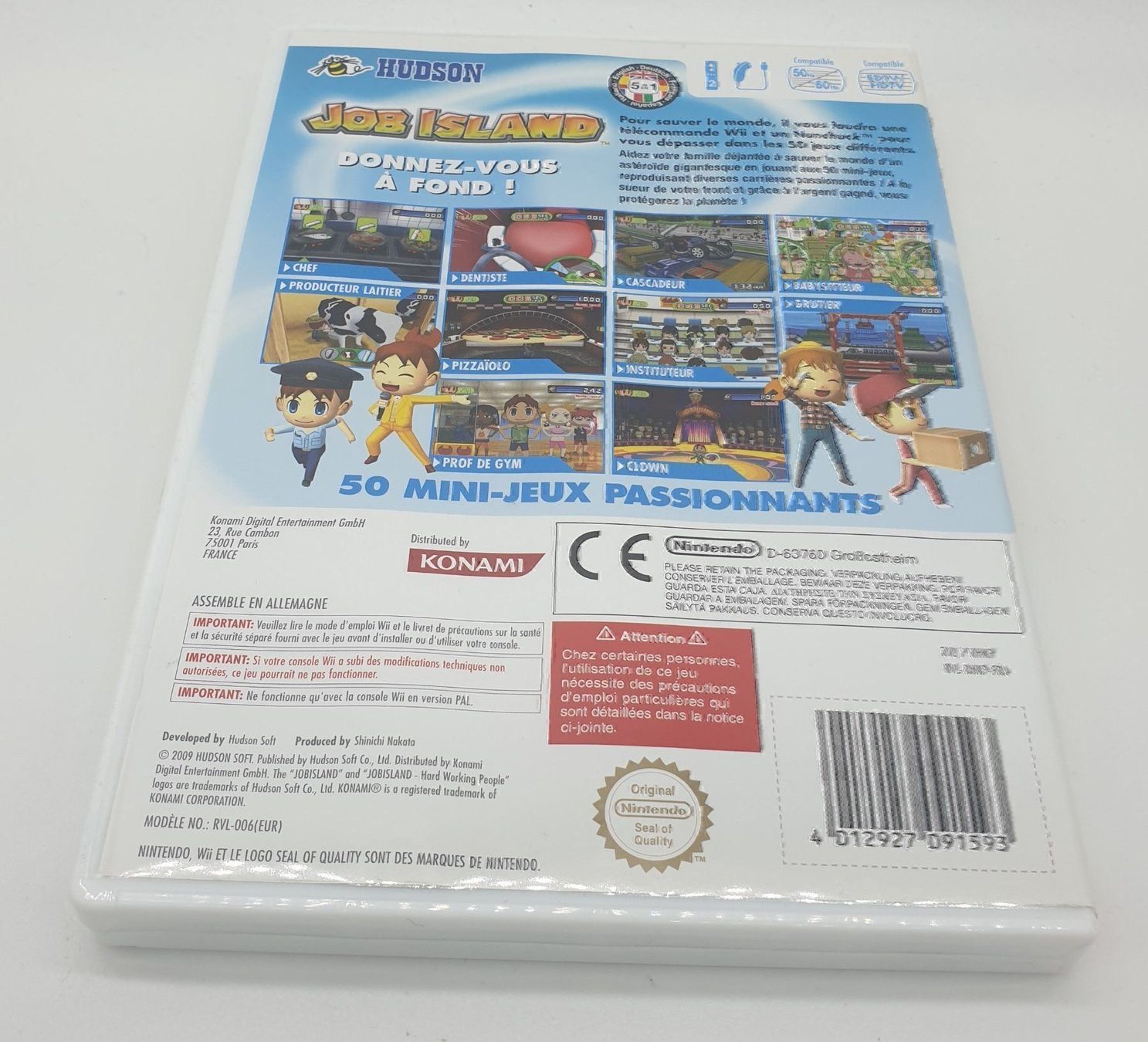 Nintendo Spiele: Job Island Wii – Gebraucht aus Genève von Cardtreasure 2