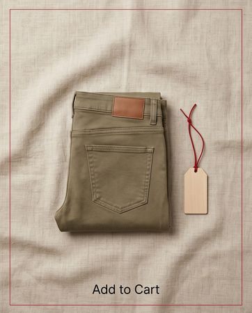 Pantalon Driver Jeans kaki — Neuf — Taille 25