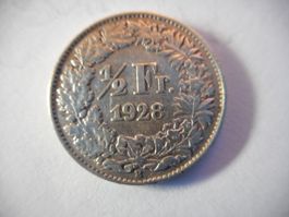 50 Rp. 1928 silber