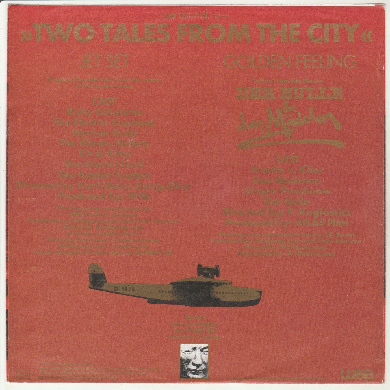 Dischi in vinile: Alphaville - Jet Set 7" Vinyl 1985 – Usato da Tübach venduto da JamesStone 1