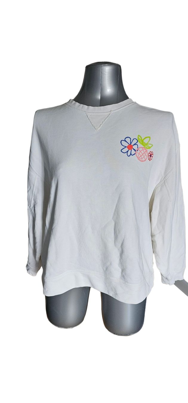 Adidas Maglioni & Felpe: Adidas Baumwoll-Sweatshirt,  Blumenmuster Gr.36 – Usato da Langenthal venduto da SecondChanceShop
