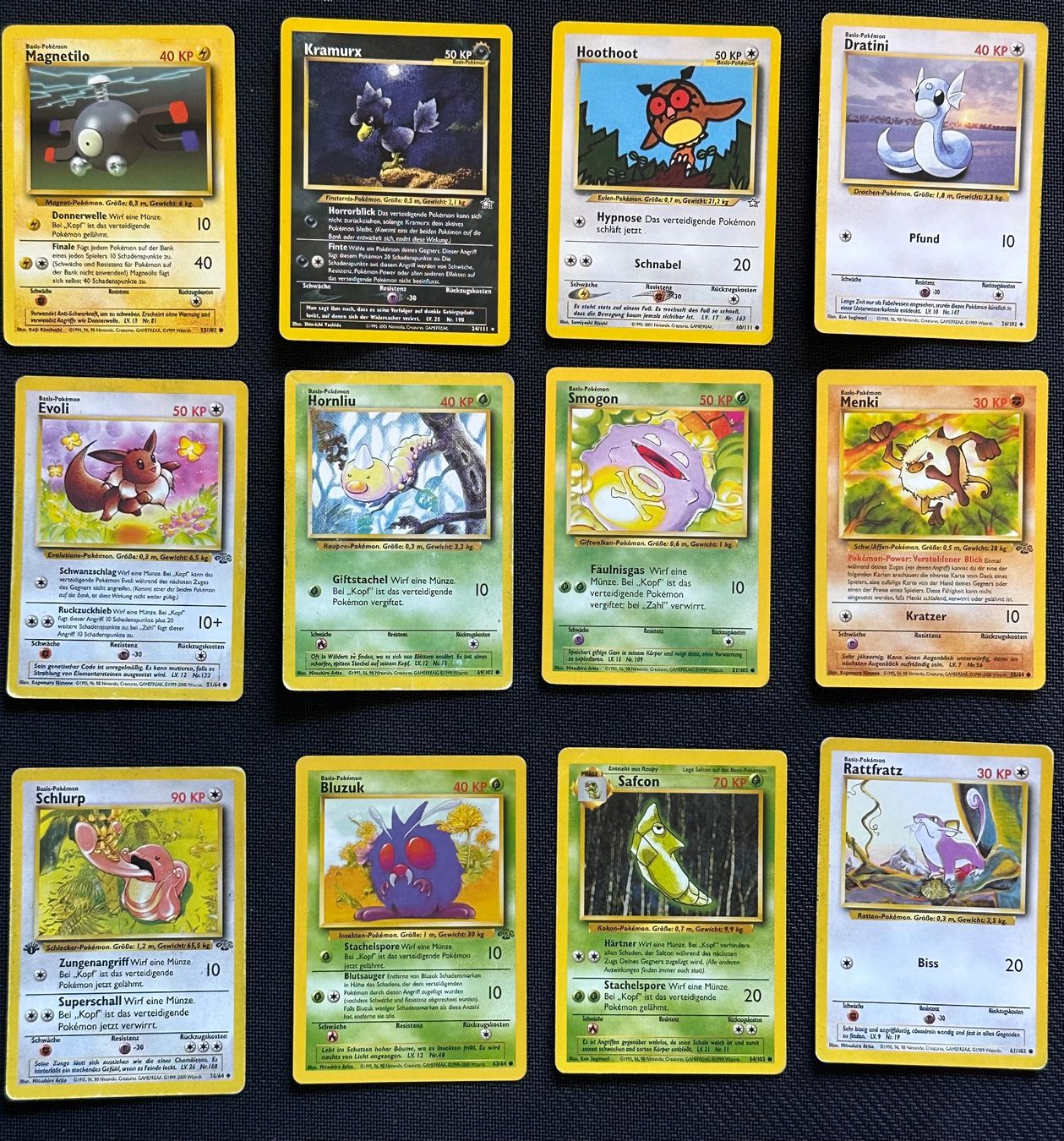 Pokémon Carte collezionabili: 12 Diverse Pokemon Karten – Usato da Kleindöttingen venduto da lau_k778