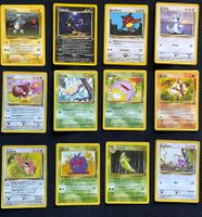 12 Diverse Pokemon Karten