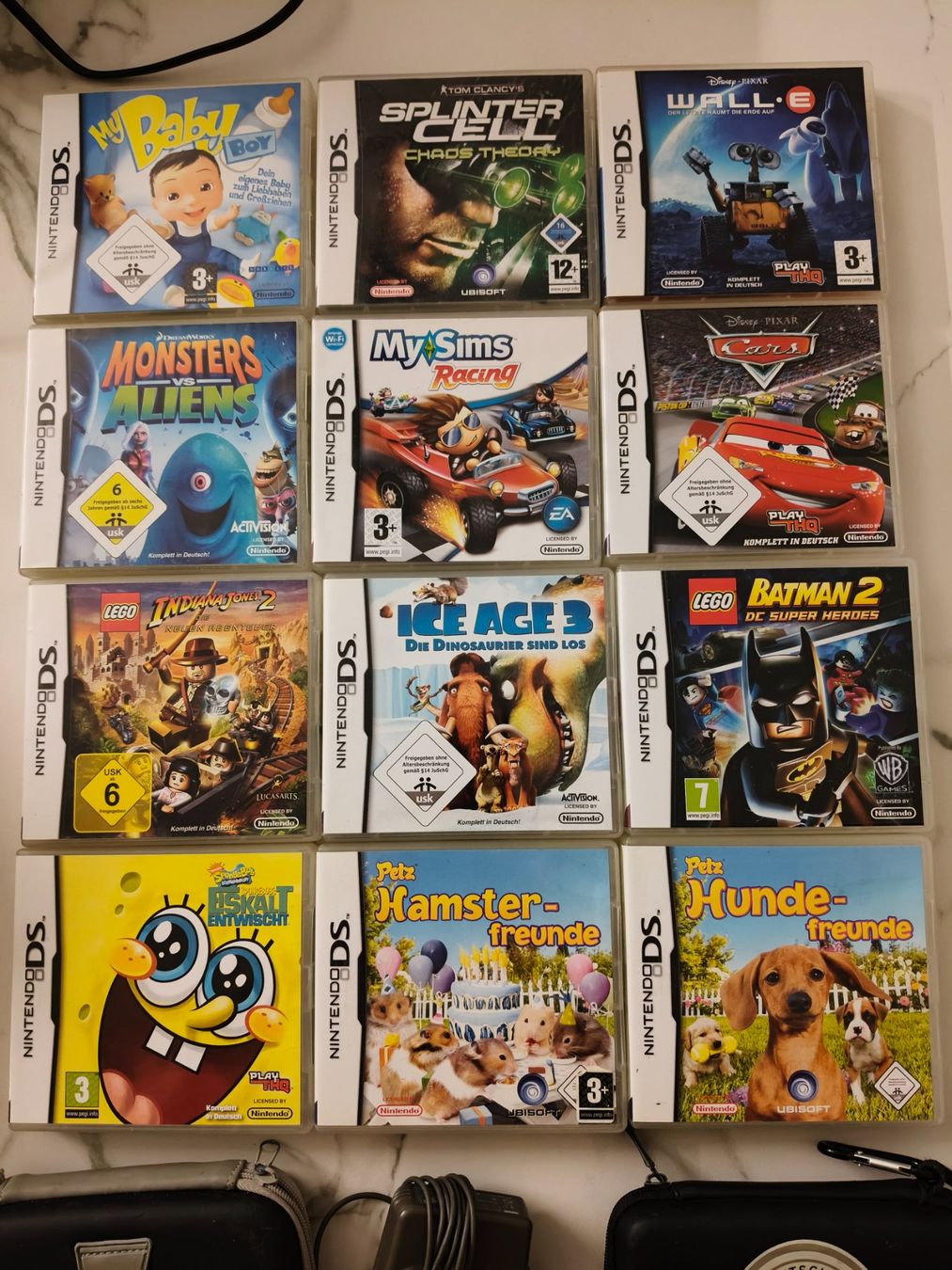 Nintendo Konsolen: Nintendo DS Lite Bundle, 2 Konsolen & 12 Spiele – Gebraucht aus Oensingen von ece_8k7q 7