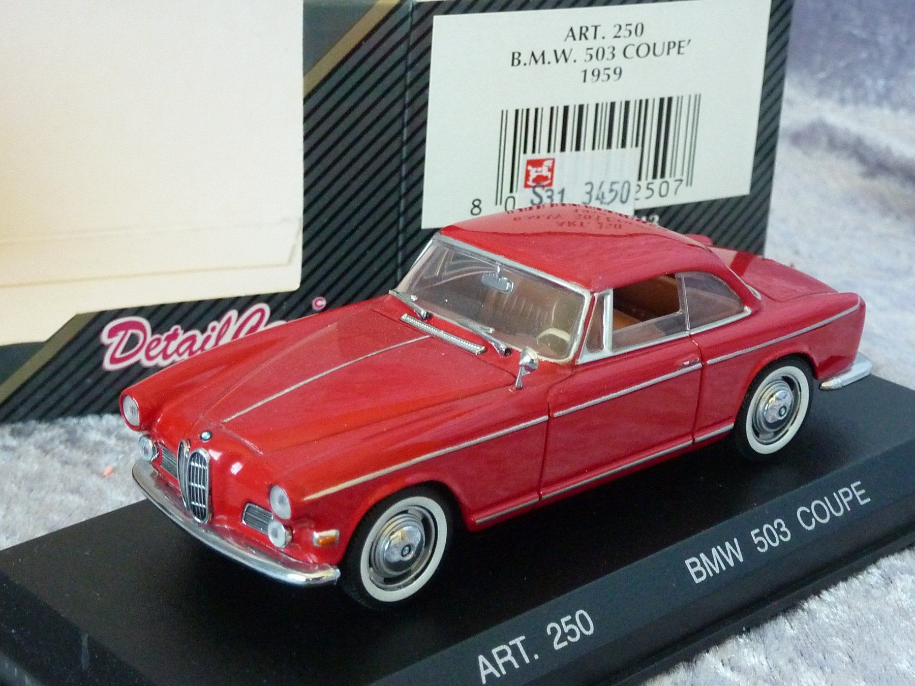 BMW Modellini d'auto: BMW 503 Coupe 1959  1:43 – Nuovo (secondo la descrizione) da Dürrenäsch venduto da modellautos4you 1