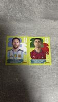 Fussball-Sticker Messi & Ronaldo