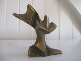 Abstrakte Skulptur aus Messing - unbek. Künstler - art arte