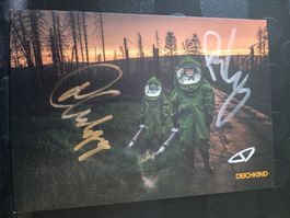Deichkind - handsignierte Autogrammkarte