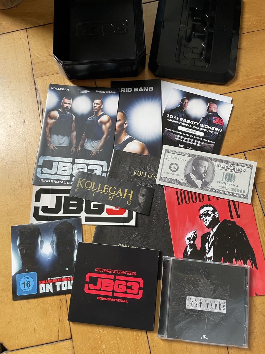 CD: JBG3 Box Kollegah Farid Bang DVD CD – Usato da St. Gallen venduto da luisel96 1