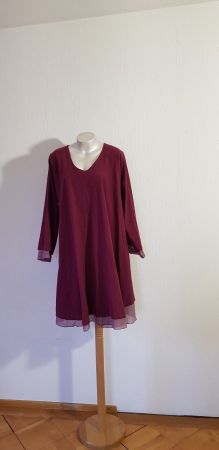 Kleid, Neu, Baumwolle, Lagenlook, Gr. 48 50 52 54