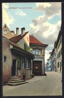 AK Basel, Partie am obern Heuberg, 1917