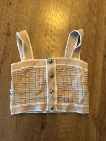 Sommerliches Top in Beige, Grösse S, neuwertig!