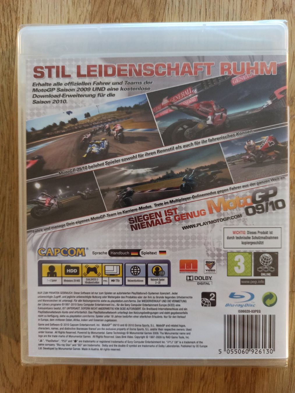 Giochi: MotoGP 09/10 PS3 Neu & Sealed – Nuovo e nell'imballaggio originale da Oberweningen venduto da mar_87mx 1