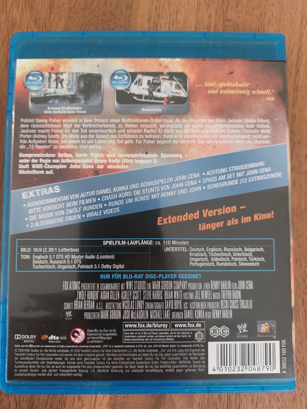 Tutti i DVDs: Blu Ray - Zwölf Runden mit John Cena – Usato da Rheinfelden venduto da FilmAuktion 1