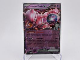 Scarlet & Violet Promos - Team Rockets Mewtu ex  (SVP 216) D