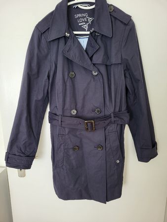 Trenchcoat von Bonita, dunkelblau,  Grösse 38