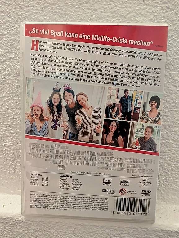 Tutti i DVDs: DvD immer ärger mit 40 – Usato da Emmenbrücke venduto da mae_f96f 1