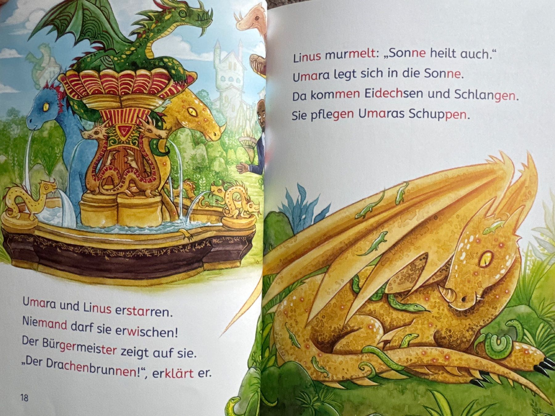 Libri: Leselöwen - Notfall im Drachenpark - 1. Klasse – Nuovo (secondo la descrizione) da Aarau venduto da Kilauea 4