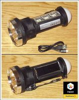 GRUNDIG - Solar LED-Multifunktions-Taschenlampe (18W/5,5V)