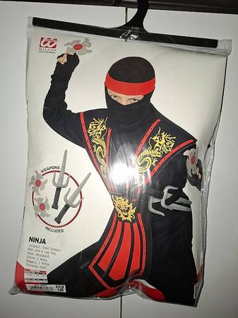 Ninja Kostüm Gr.140