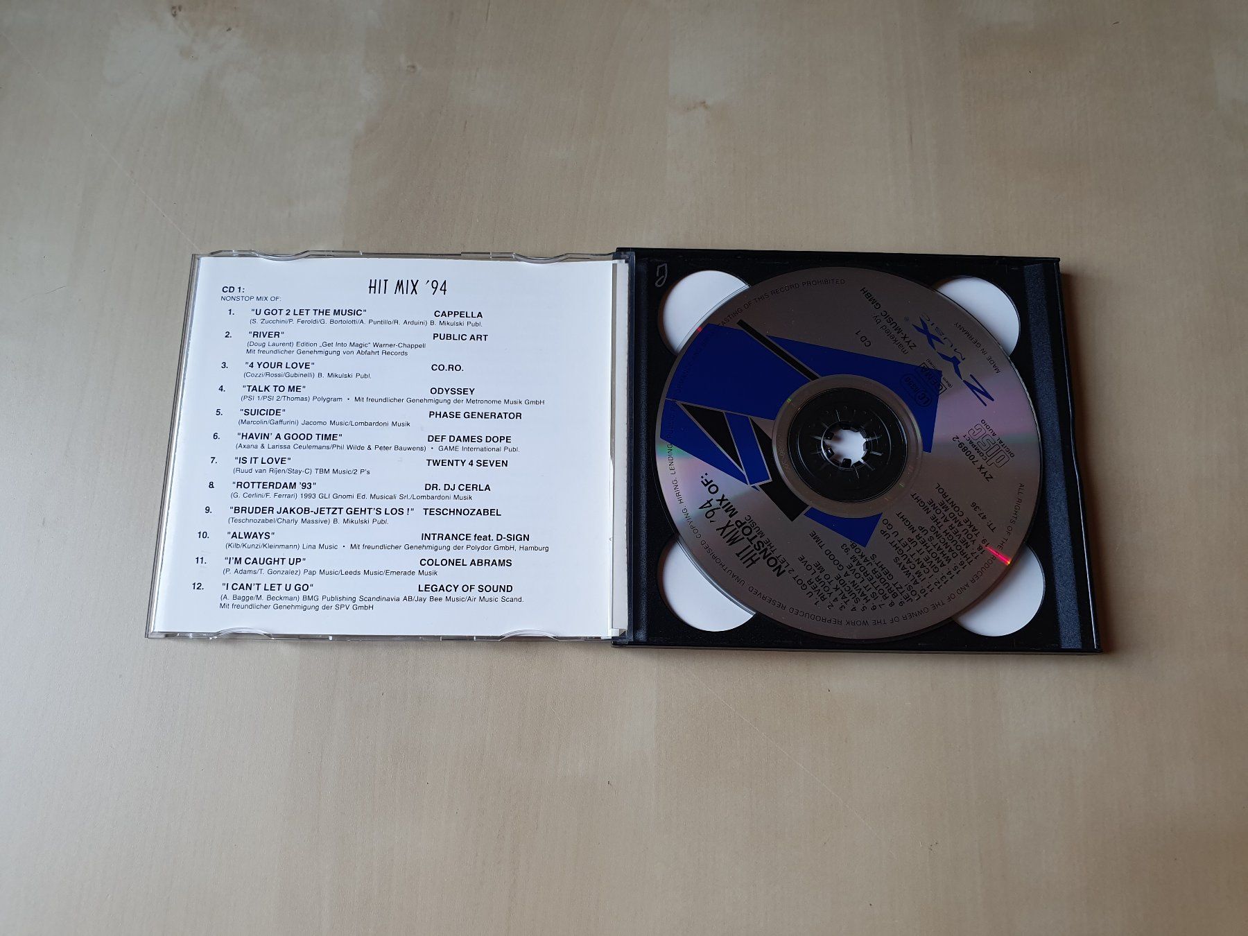 CD: Hit Mix 94 – Usato da Stansstad venduto da collectorsshop 2