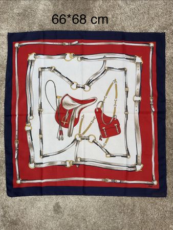 Foulard carré PGF 66x68 Vintage – Made in Italy