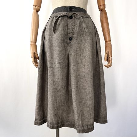 UMIT UNAL Linen Skirt size XL