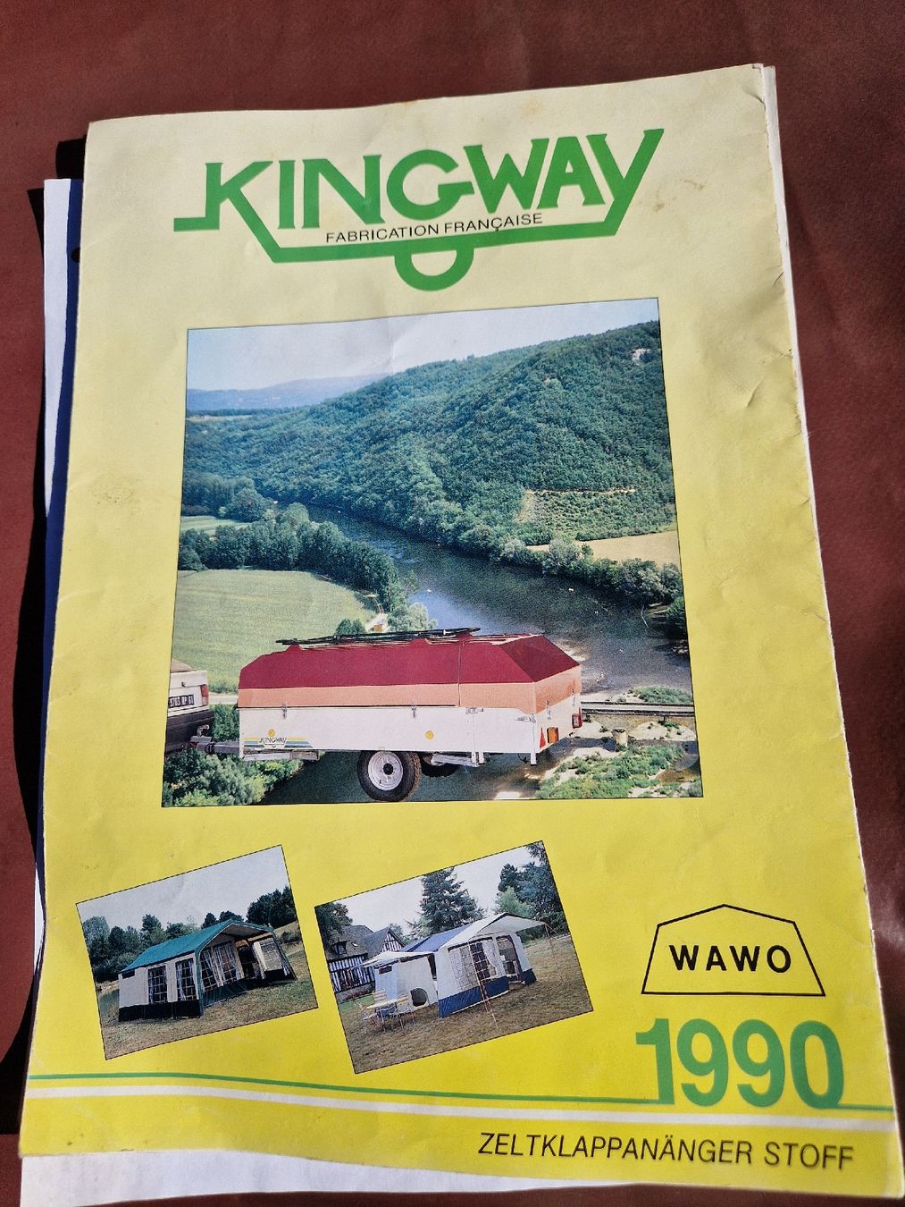 Kingway Rimorchi: Kingway Zeltklappanhänger – Usato da Kirchleerau venduto da Zwergengnom 4