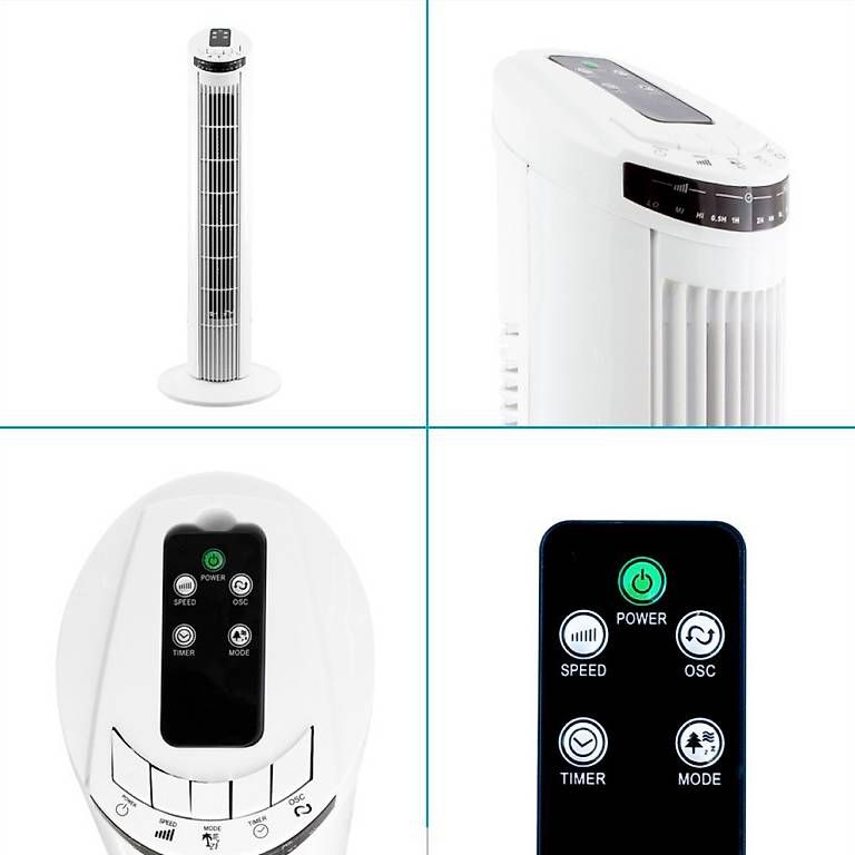Ventilatori: Ventilateur colonne oscillant - HARPER – Usato da Essertines-Yverdon venduto da clemesitpa 2